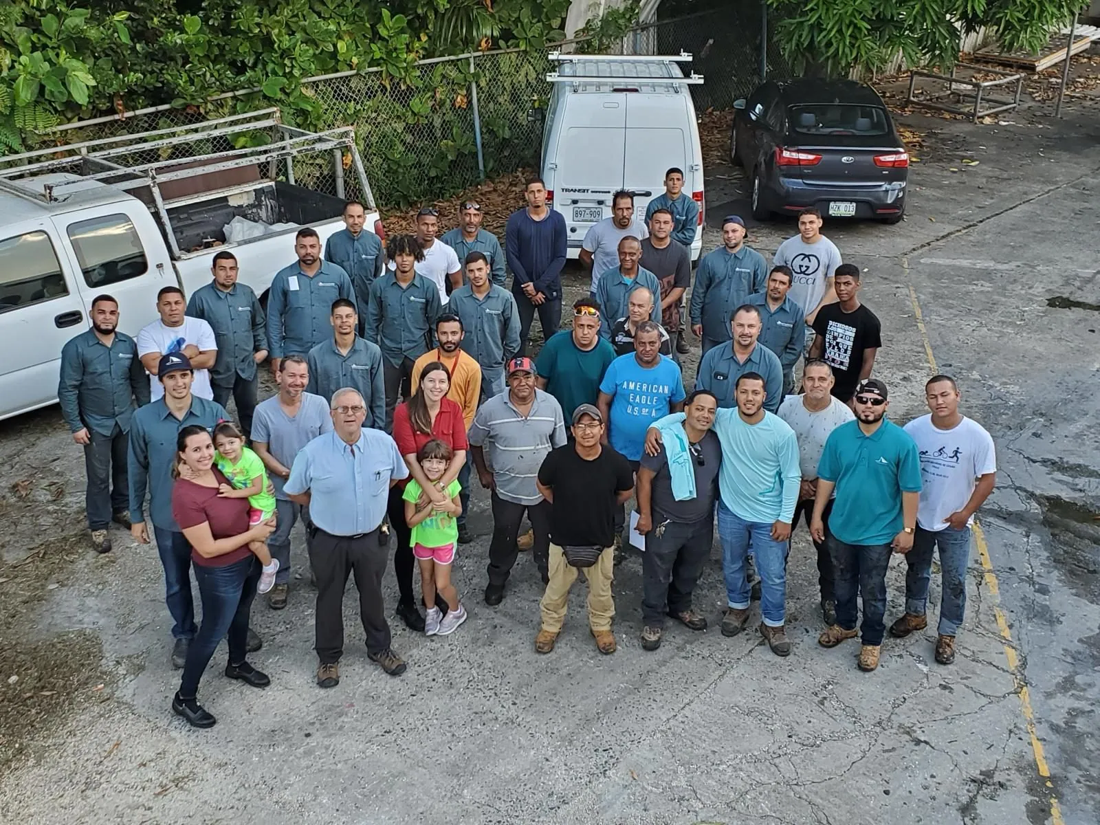 The Antilles Roofing team
